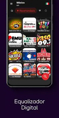 Radio Mexico FM AM en Vivo android App screenshot 0