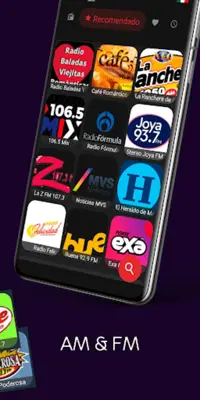 Radio Mexico FM AM en Vivo android App screenshot 2