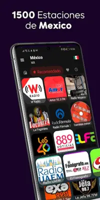 Radio Mexico FM AM en Vivo android App screenshot 3